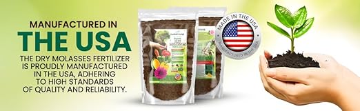 Organic Molasses for Plants - Horticultural Molasses - Ideal for Traditional & Hydroponic Gardening, for Indoor & Outdoor Plants (3 QUARTS)