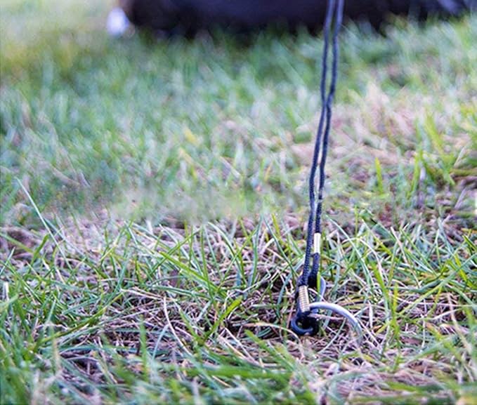 AAGUT Garden Stakes, Yard Landscape Staples Heavy Duty Galvanized 11-Gauge 6 Inch Lawn U Pins for Dog Fence,Tubing Drip Irrigation Hose, Chicken Wire, Weed Barrier Fabric 200 Pack