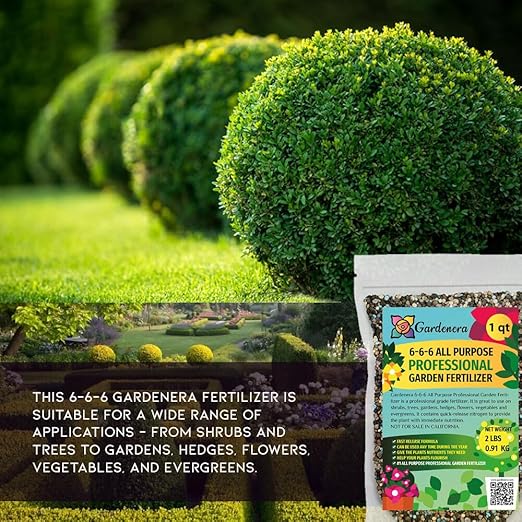 6-6-6 All Purpose Professional Garden Fertilizer - Nourish Your Plants for Healthy Growth and Vibrant Blooms - 1 Quart