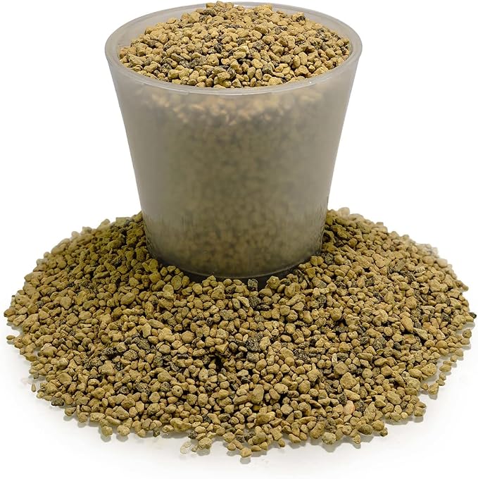 Pure Hard Akadama for Bonsai/Succulent Soil - (3mm-6mm) Small Grain for Cactus, Bonsai Plants Soil Amendment, Prevent Over Water, Provides Optimal Water Retention, Fast Drainage (4 Quart)
