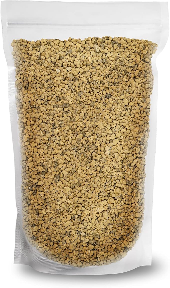 Pure Hard Akadama for Bonsai/Succulent Soil - (3mm-6mm) Small Grain for Cactus, Bonsai Plants Soil Amendment, Prevent Over Water, Provides Optimal Water Retention, Fast Drainage (5 Quart)