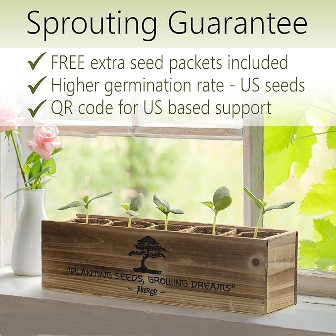 Bonsai Tree Kit – 5X Unique Japanese Bonzai Trees | Complete Indoor Bonsai Starter Kit for Growing Bonsai Plants with Tools & Planters – Gardening Gifts for Women & Men