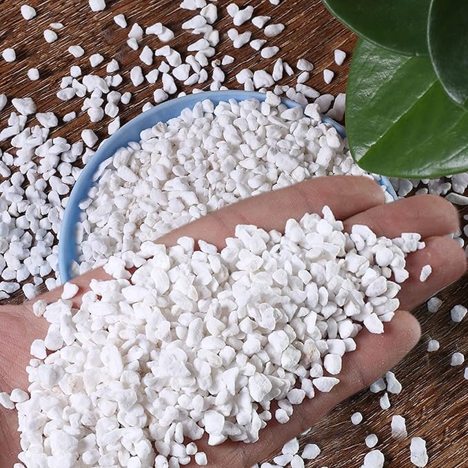 Halatool 10QT Perlite for Plants 3-6 mm Horticultural Organic Perlite Bulk for Gardening Natural Potting Soil Mix Additive for Indoor & Outdoor Planting