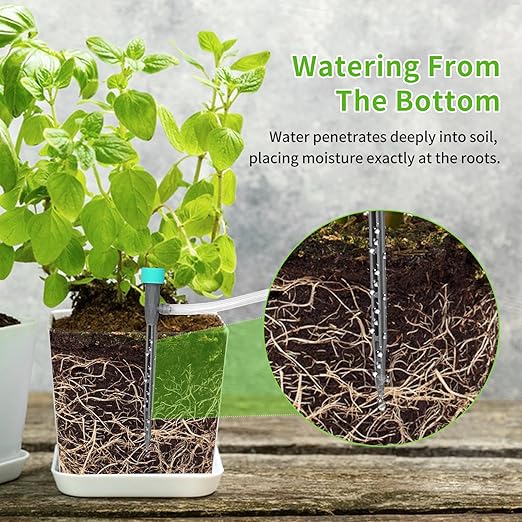 Automatic drip Irrigation System,DIY Indoor Plant Watering System,Self-Priming Pump, programmable Timer, Indoor Pot Plant Watering Device