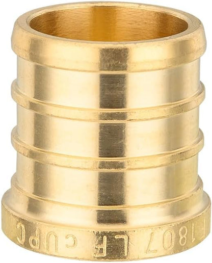 (Pack of 200) EFIELD Pex Plug 1-inch End Cap Brass Crimp Fittings, ASTM F1807