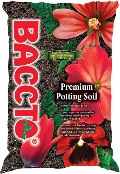 General All Purpose Potting Soil with Perlite for Indoor Outdoor Pots, Planters, Raised Bed, and Container Gardening, 50 Pounds (3 Pack)
