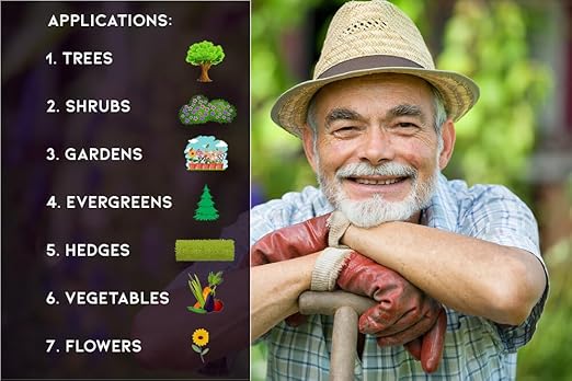 6-6-6 All Purpose Professional Garden Fertilizer - Nourish Your Plants for Healthy Growth and Vibrant Blooms - 1 Quart