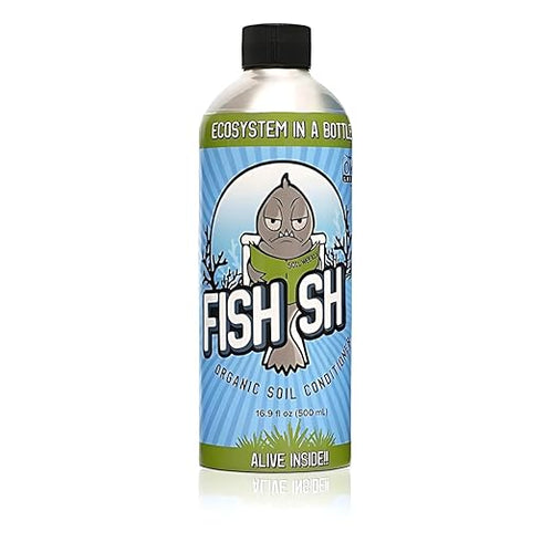 Fish Head Farms Organic Soil Conditioner for Yield and Flavor Enhancement. Improves Fertilizer Efficiency. Useful in Both Garden Soil and Hydroponics Applications. 500 mililiters
