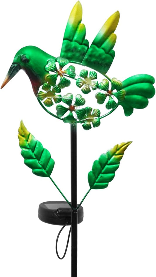 Putuo Decor Solar Garden Stake Light Outdoor Garden Decoration Hummingbird LED Light Outdoor Decorative Waterproof Patio Yard Pathway Garden.
