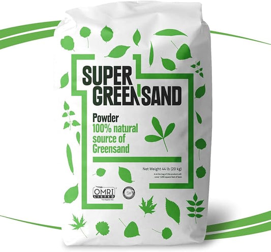 Super Greensand Powder, 68 Minerals and Trace Elements, 44 Pounds