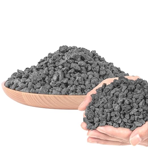 11 Pounds Black Lava Rocks, 5-8 mm Lava Rocks for Plants Bonsai, Rocks Horticultural Grit Soil Cover Gravel for Succulents and Hydroponics, Fairy Gardening, Top Dressing, Plant Drainage