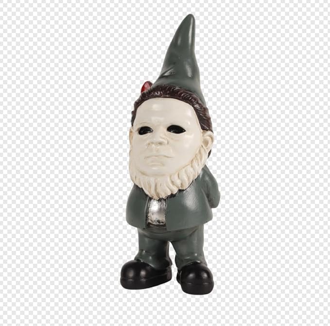 Horror Decor Garden Gnomes Christmas Table Decor Garden Statue Home Decor Horror Movie Merchandise Gifts- Green