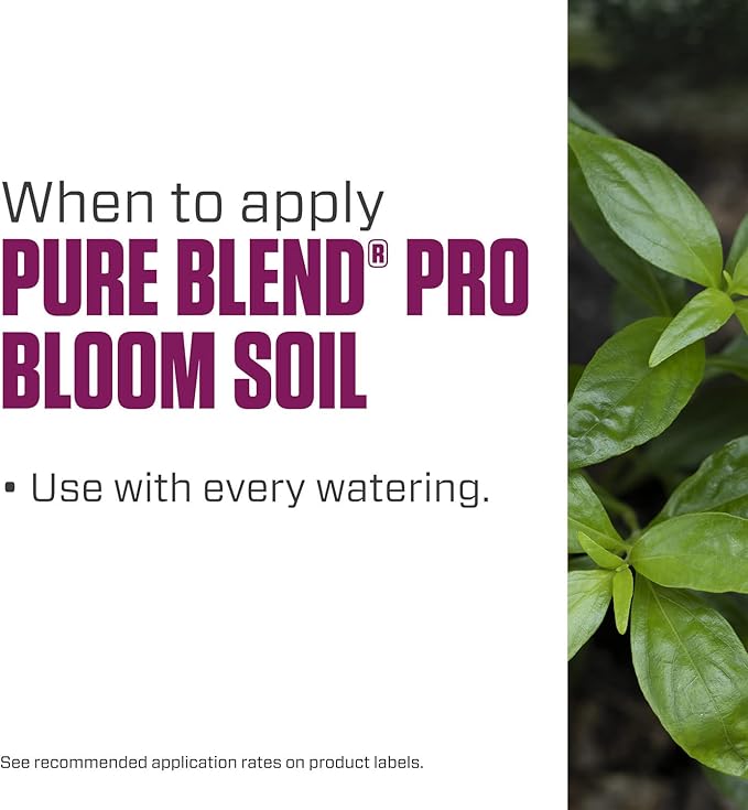 Botanicare Pure Blend Pro Bloom Soil, Nutrient for Fruit and Flowers, 1-4-5, 5 gal.