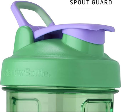 BlenderBottle Disney Princess Shaker Bottle Pro Series, Perfect for Protein Shakes and Pre Workout, 28-Ounce, Try To Keep Up, Pocahontas