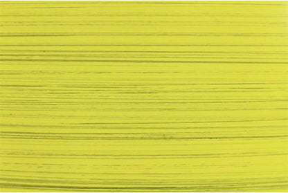 Garden Elements Indoor/Outdoor Glazed Brushed Happy Plastic Planter, Large, Bright Yellow, 15"