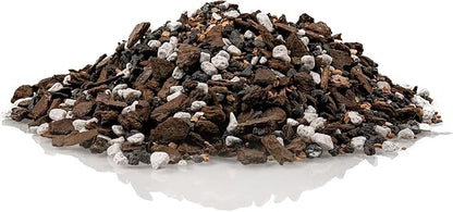 Premium Bonsai Soil All Purpose Fast Draining Mix - Pumice, Lava, Calcined Clay and Pine Bark Potting Pre Mixed Bonsai Plant Soil Mixture by GARDENERA - Made in USA - (1 Quart Bag)