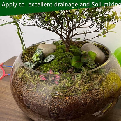 Voulosimi Gardening Akadama Soil - Cactus, Bonsai, Succulent Soil Additives Landscaping Vase Fillings (1/4 inch, 2 QT)
