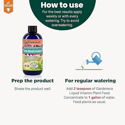 Plant Growth Superfood for Succulents & Cactus with 18 Vitamins & Minerals - Organic Plant Food Fertilizer - Micro-Fungi and Bio-Organisms for Cactus Plant Care & Growth Enhancement - 32oz