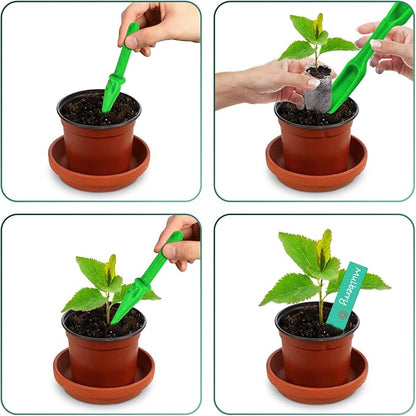 PACETAP 100 Pcs 50mm Peat Pellet Seed Starter Soil, Compressed Seed Fertilizer Nutrient Soil Block, Germination Seedling Pods for Growing Herbs, Plant, Flowers, Vegetables