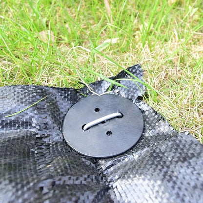 200 PCS Galvanized Landscape Staples 6 Inch, 200 PCS Gaskets and 1 Pick Hook, Heavy Duty Garden Stakes Yard Fabric Pins Artificial Turf Stakes for Weeds Barrier Sod Fabric Decorations Ground Cover
