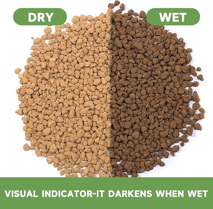 5lb Hard Akadama Bonsai Soil 1/8-1/4 inch Small Grain for Cactus, Succulents, Bonsai Plants Soil Amendment, Prevent Over Water, Provides Optimal Water Retention, Fast Drainage
