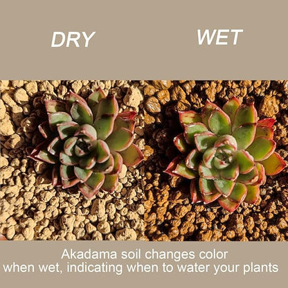 Akadama Bonsai Soil 5lbs Horticultural Potting Soil Amendment Cacti Succulent Plant Soil, Prevent Over Water, Provides Optimal Water Retention, Fast Drainage