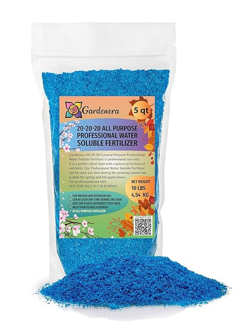 All-Purpose 20-20-20 Plant Food - Unleash The Power of Complete Plant Nutrition - 5 Quart