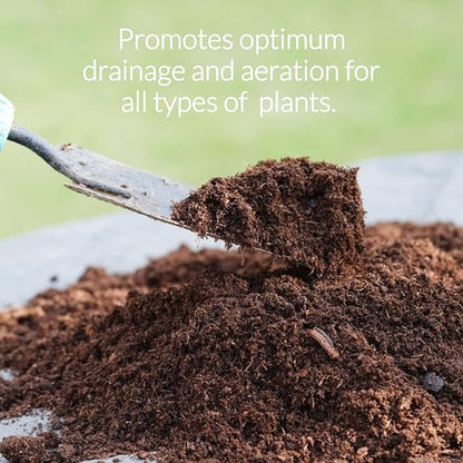 Professional Peat Moss | for Container and Garden Plants | All Natural Lightweight Soil Additive | Large 2.2 Quarts | Made in USA