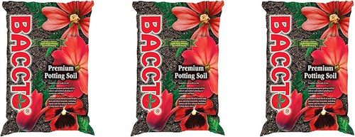 General All Purpose Potting Soil with Perlite for Indoor Outdoor Pots, Planters, Raised Bed, and Container Gardening, 50 Pounds (3 Pack)