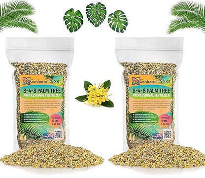 8-4-8 Fertilizer - Unleash The Beauty of Your Palms, Ixora, and Ornamentals with Balanced Nutrition - 10 QUARTS