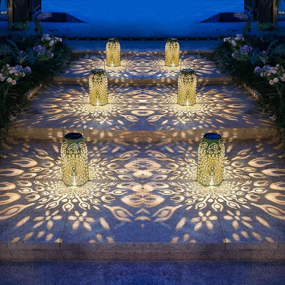 Homeimpro Outdoor Solar Lanterns Waterproof Peacock Gardening Gifts for Women, Big Solar Garden Decor, Yard Art, Outside, Patio, Birthday Mothers' Day Gifts Mom Grandma (2Pack, Antique Green)