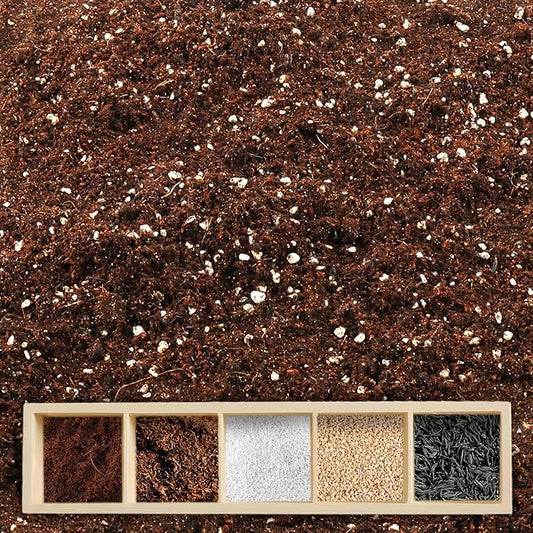 AVALUTION Potting Soil Mix - 18QT Soil for Indoor Plants, All Natural and Organic Plant Soil for Seed Starting, Loose and Breathable Garden Soil for Spices, Herbs & Vegetables