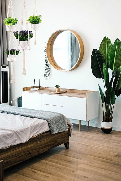 5 Packs Plant Hangers Indoor, Macrame Plant Hangers, Indoor Plant Hangers, Indoor Planter, Wall Plant Hanger, Hanging Planters for Indoor Plants, Hanging Planters for Outdoor Plants, Plant Lover Gifts